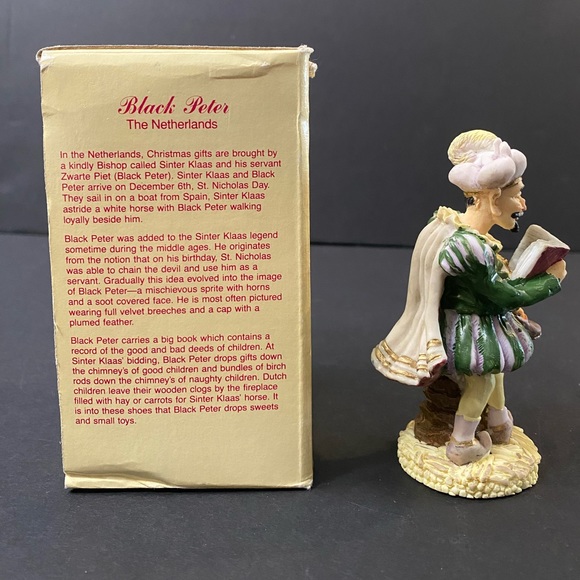 The International Santa Claus Collection - 1995 Black Peter The Netherland - NIB - Picture 6 of 12
